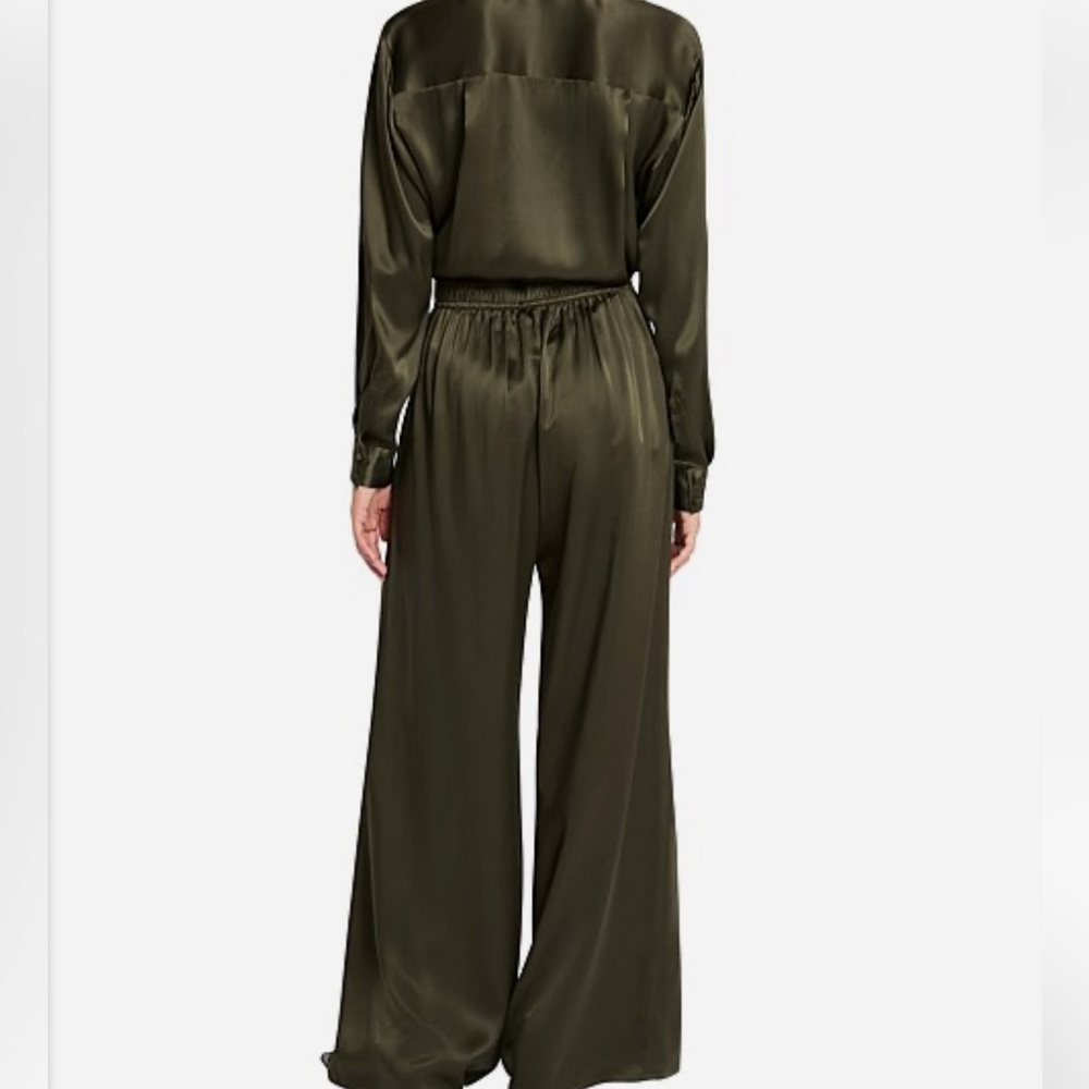 Sass & Bide Forever Now Pant - 100% Silk - Olive Green - Sz. 14 - NWT - Picture 10 of 15